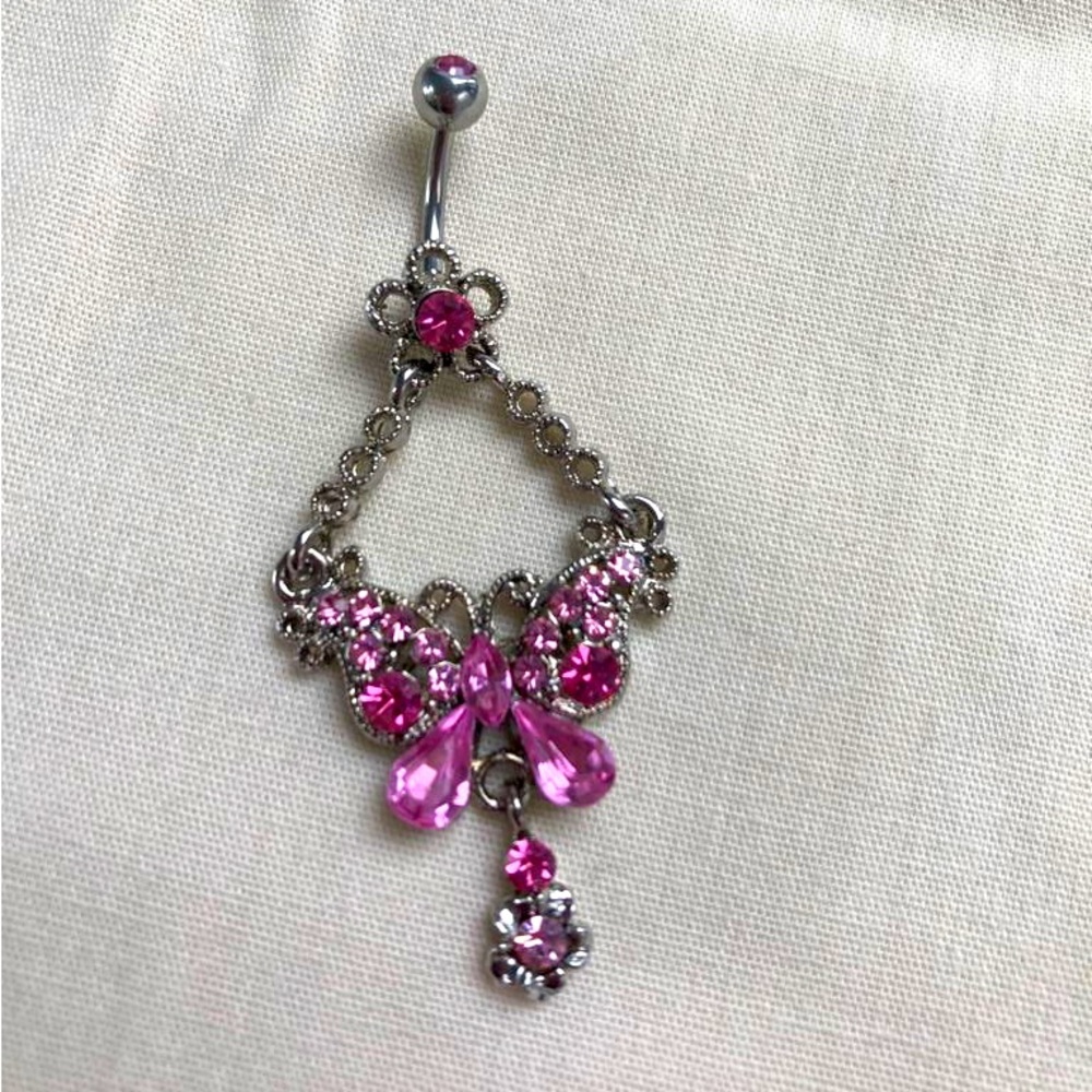 Belly button Ring surgical stainless steel  belly button